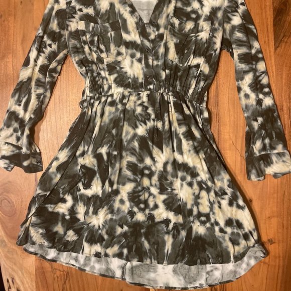 Zara Tye Dye Mini Dress - Picture 2 of 9